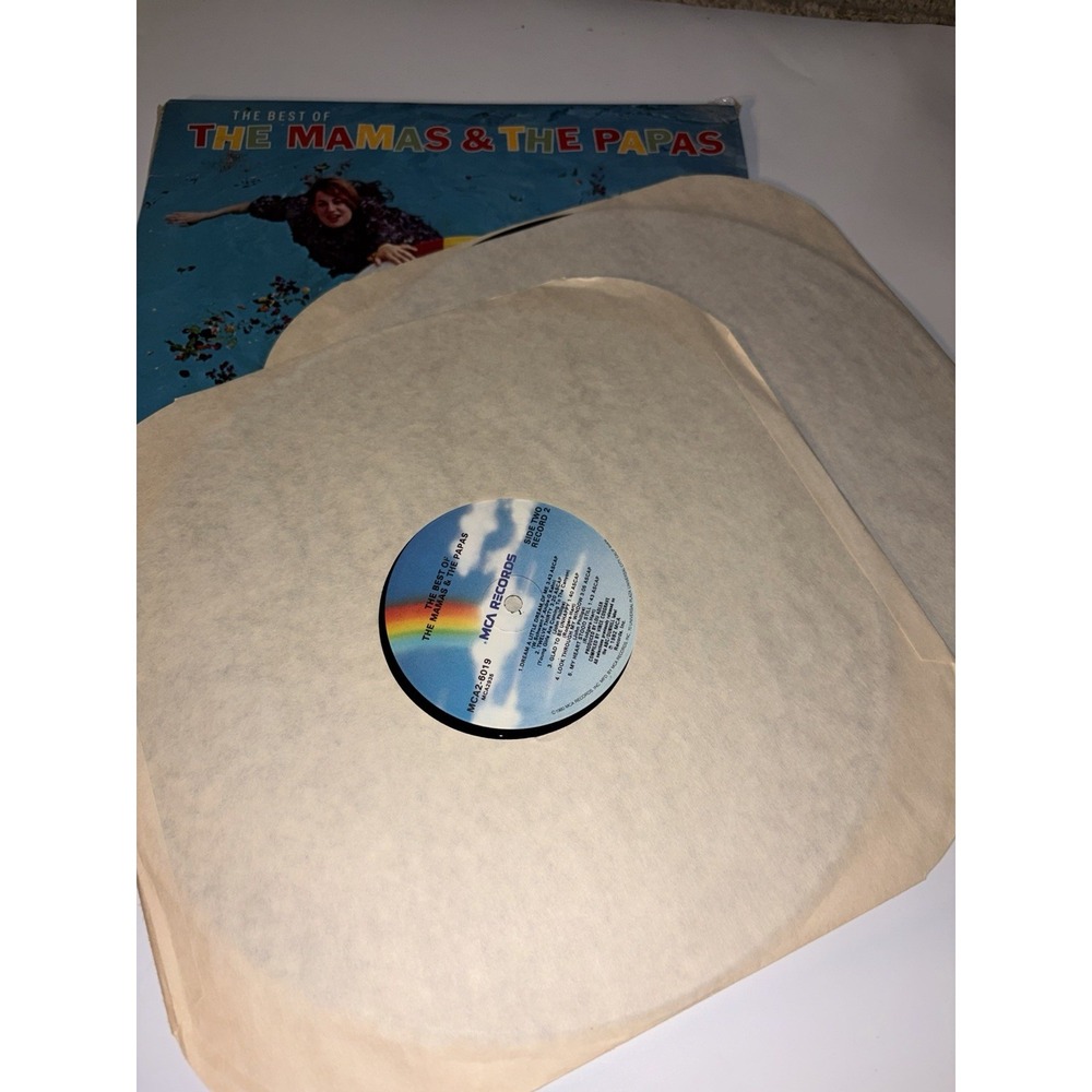 "The Best of The Mamas & The Papas" double vinyl record set LP - Picture 6 of 6